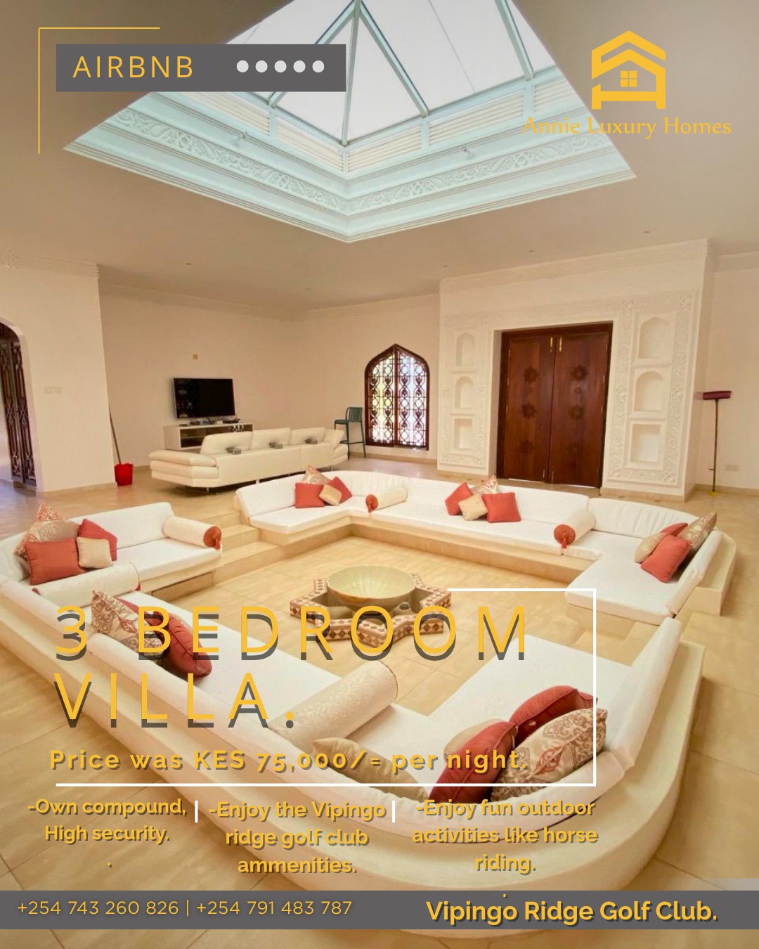 NEW LISTING ALERT 🌴✨ – VIPINGO RIDGE LUXURY VILLA.